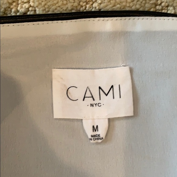 Cami NYC leather and silk camisole - Picture 2 of 3
